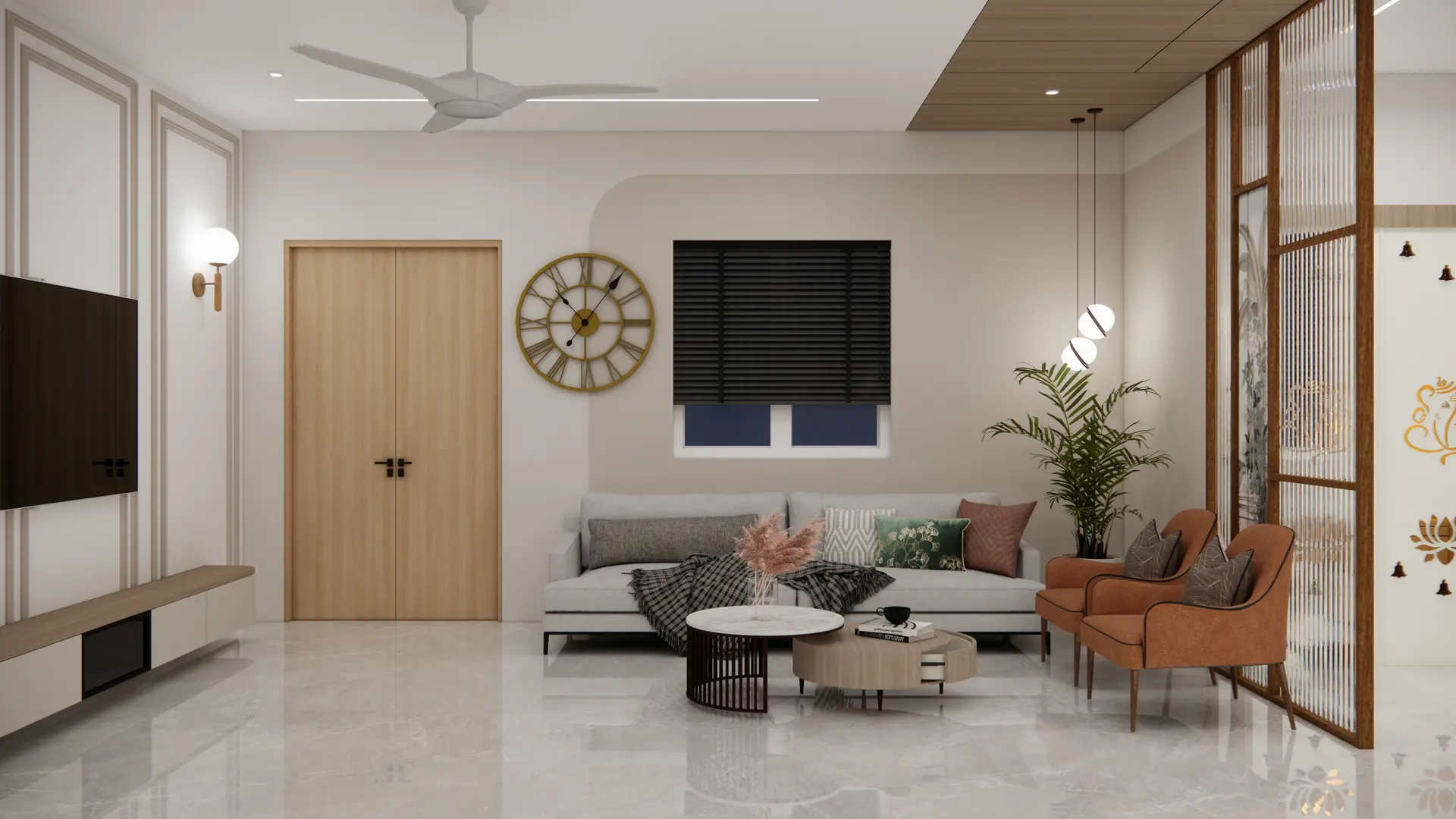 2BHK Kondapur Render 02