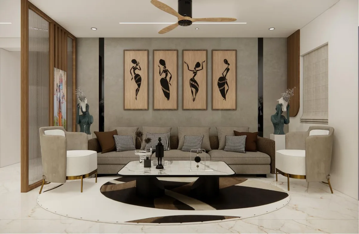 Premium Living Room Hyderabad