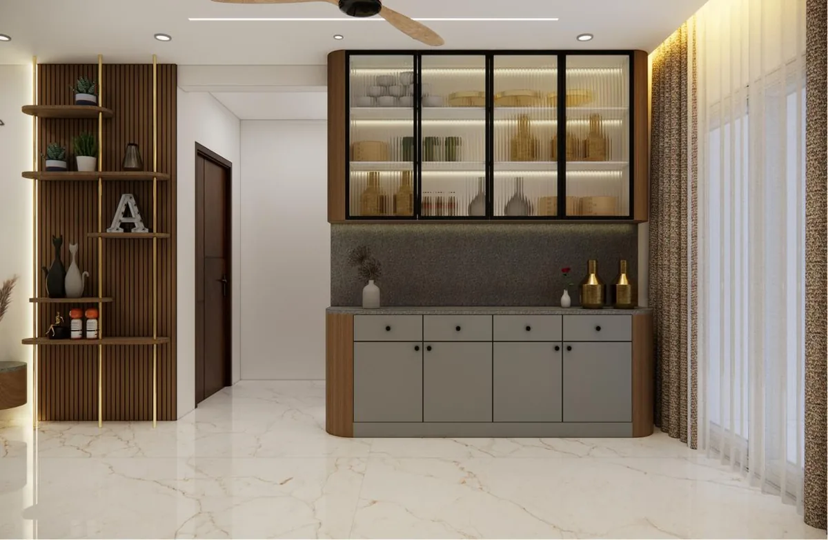 Crockery Unit Bar Shelf Hyderabad